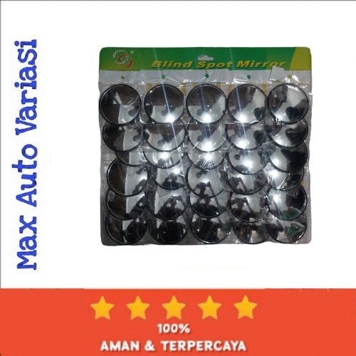 Spion Tempel Bulat Blind Spot Cembung Besar Universal Motor Mobil