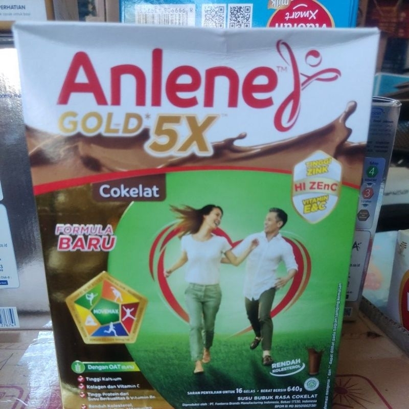 

Anlene GoLd 5x vanila coklat original 600gr