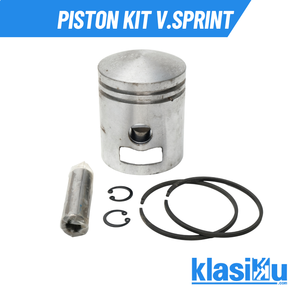 Piston Seher Kit Vespa Sprint Ukuran 1M  Original Piaggio