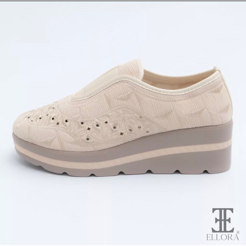 Ellora EB-6758 sepatu wedges wanita