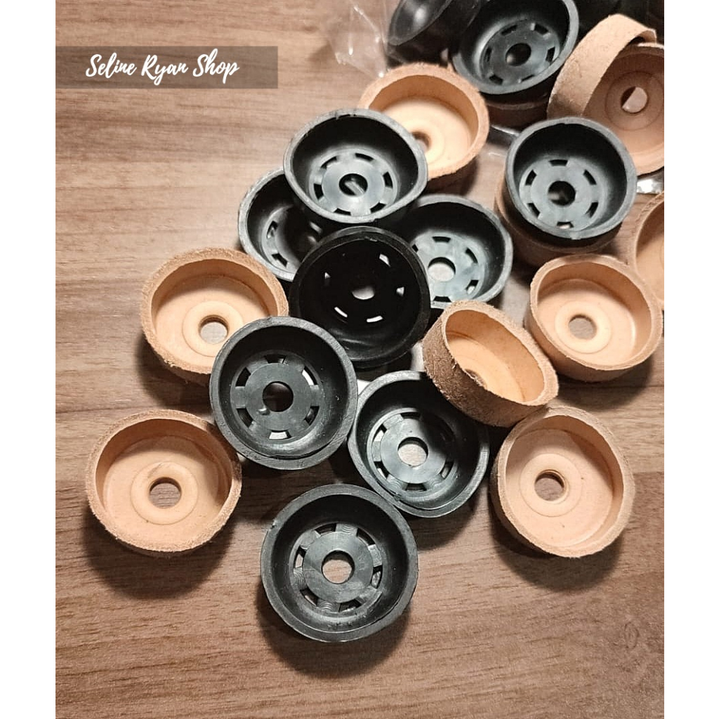 Klep Seal Pompa Tabung Meteran - Plastik Hitam