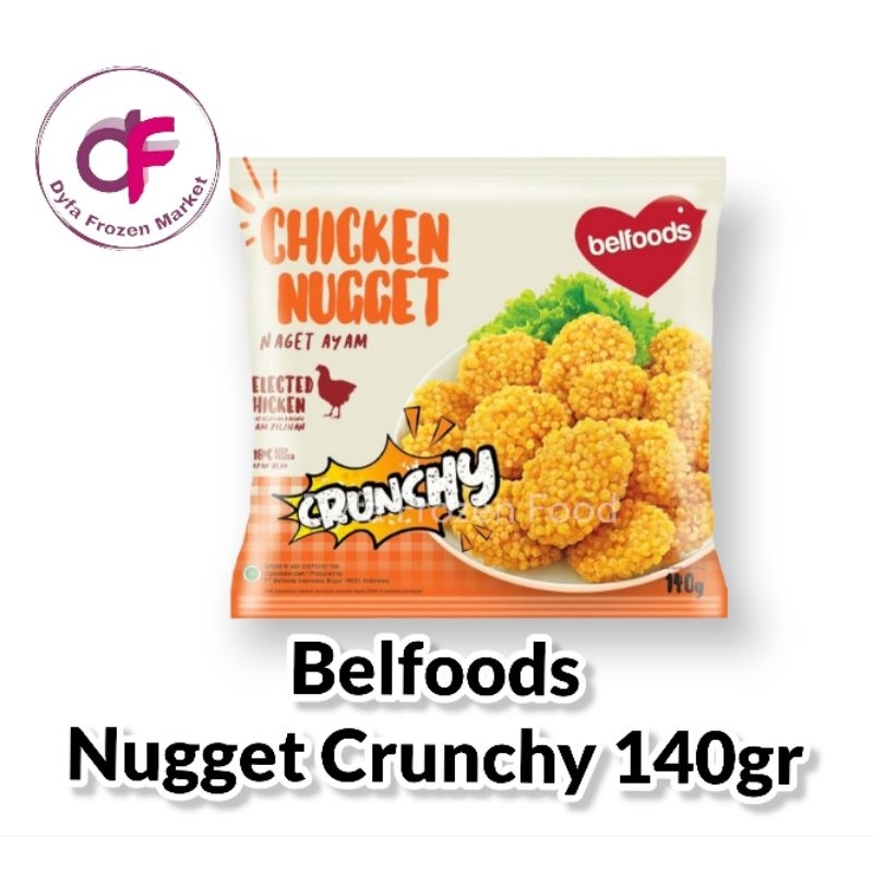 

Belfoods Chicken nugget Ayam cruncy 140gr