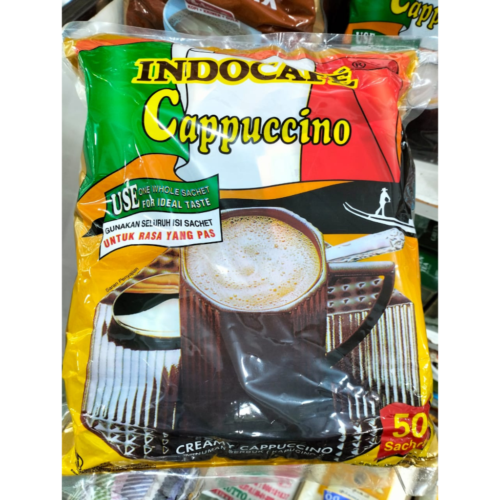 

Indocafe Creamy Cappucino 50sachet