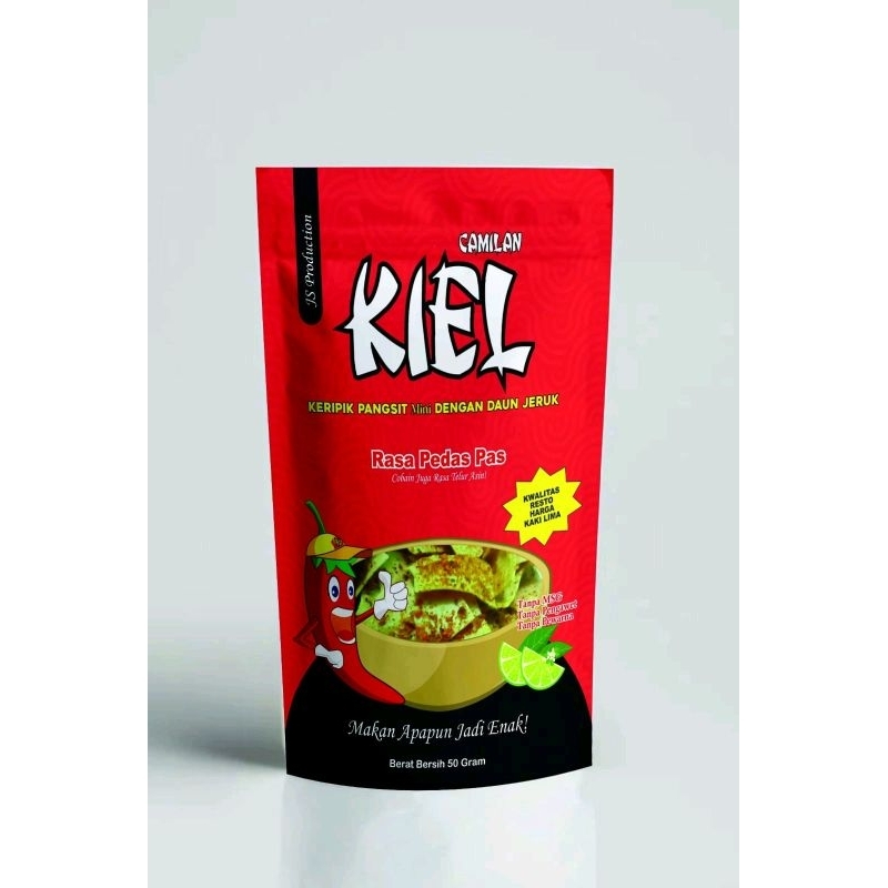

REKOMEN Kiel Camilan- Keripik Pangsit Kiel Rasa Pedas Pas Kwalitas Resto 50 gram