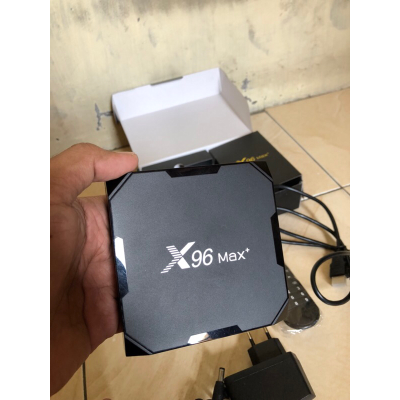 STB Android Tv Box X96 max+ plus s905x3 Ram 4GB