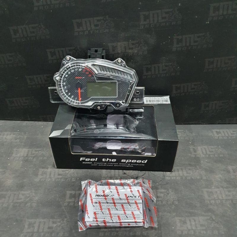 Speedometer Kilometer KM Koso with 8 Colour Backlight Yamaha Jupiter Mx King