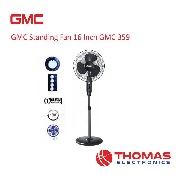 GMC Kipas Angin Stand Fan 16 Inch GMC359 GMC 359 Garansi Resmi