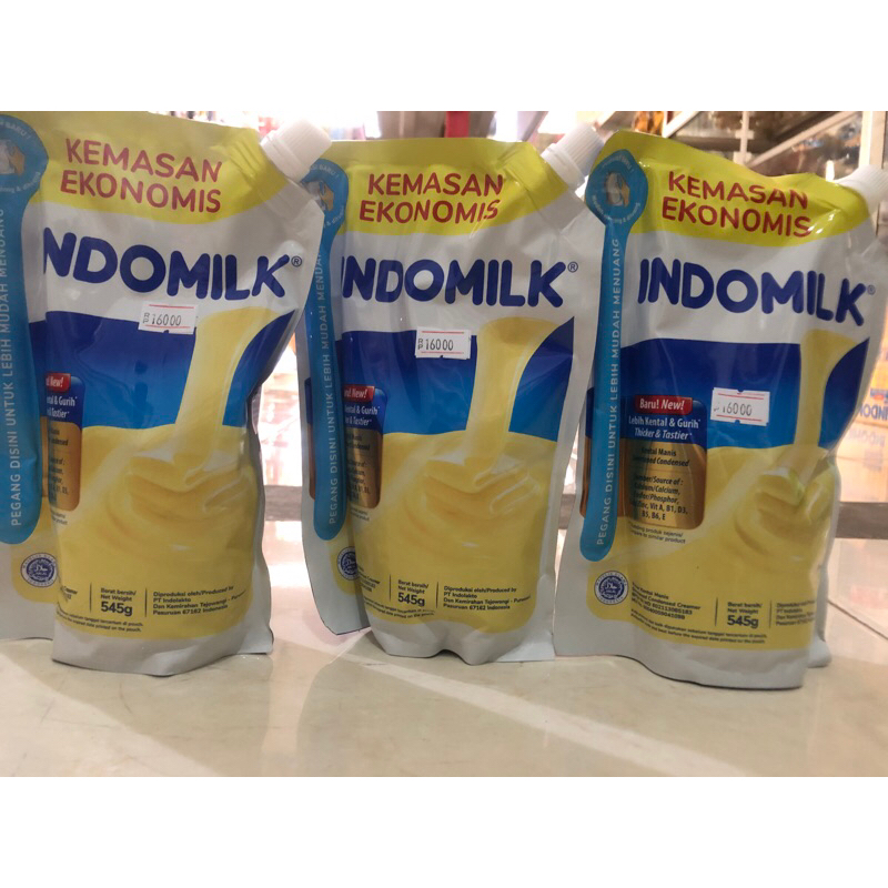 

Murah Susu Kental Manis Indomilk kemasan ekonomis 545g