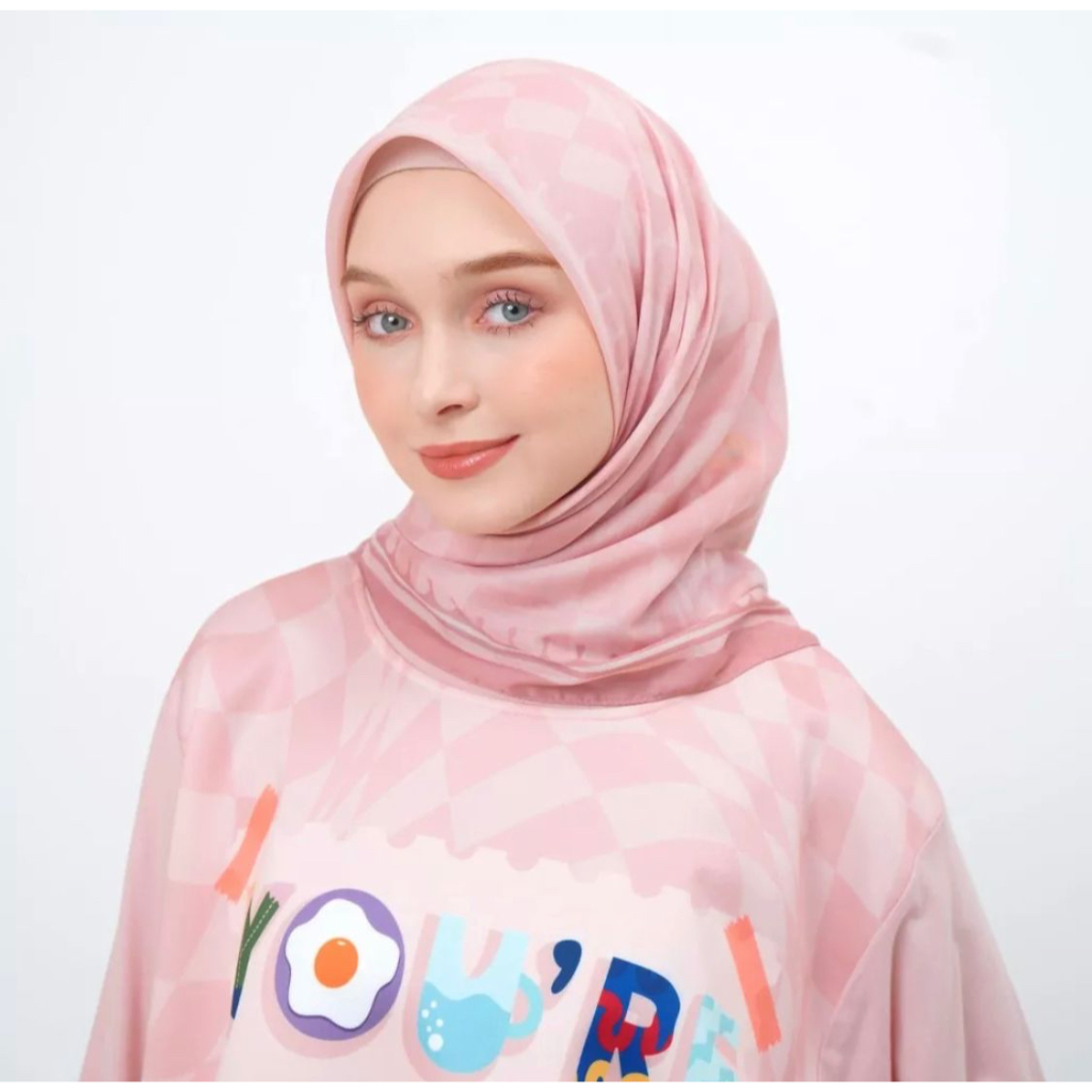 Hijab YSF Scarf - Peach by Giok Scarf
