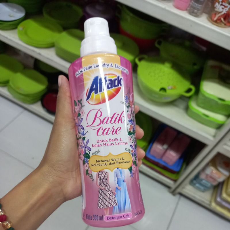 attack botol detergen cair untuk batik