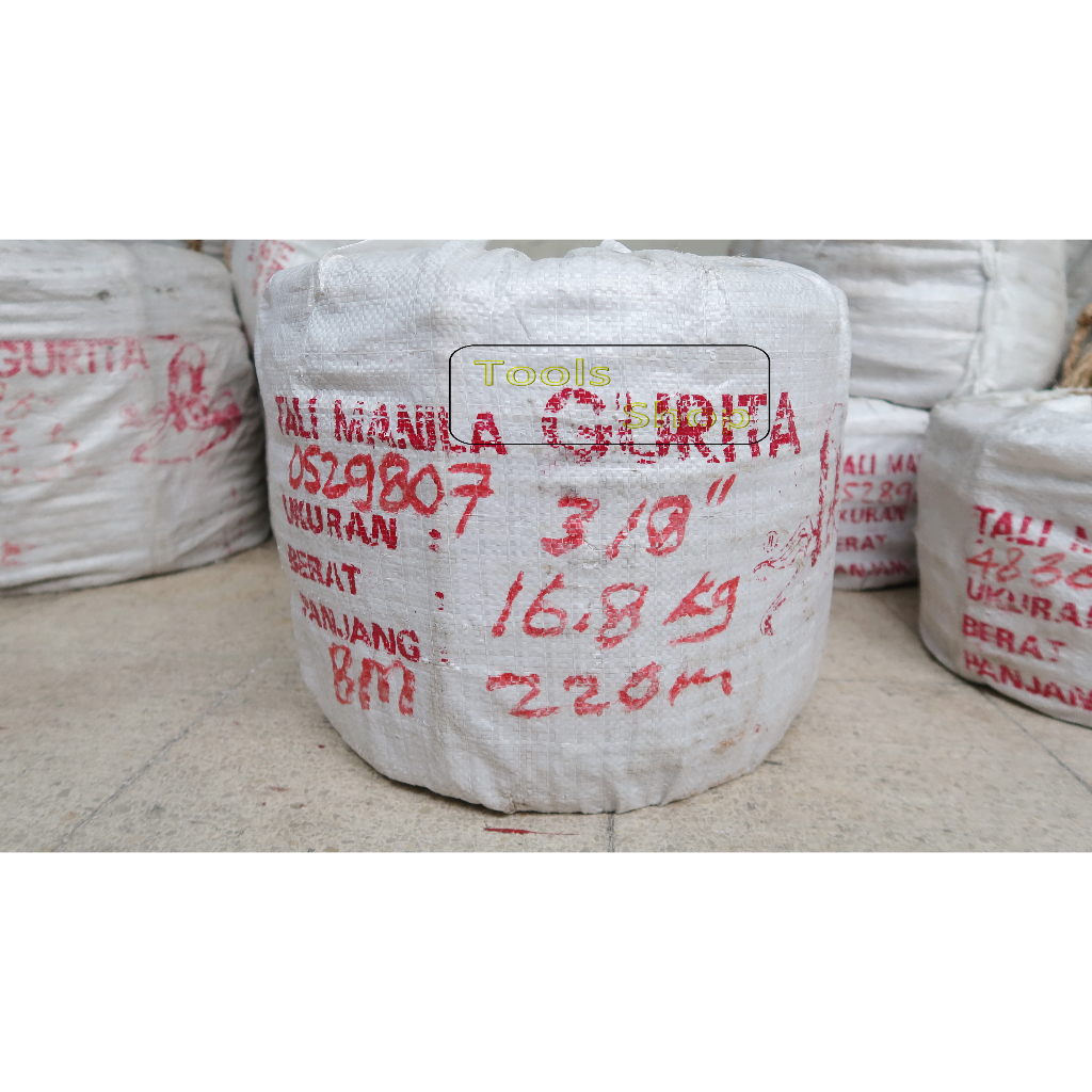 Gurita Tambang Manila 10mm/ Tarik Tambang/ Tambang Dadung