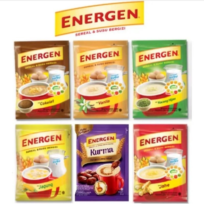 

ENERGEN Sereal Sachet 10's