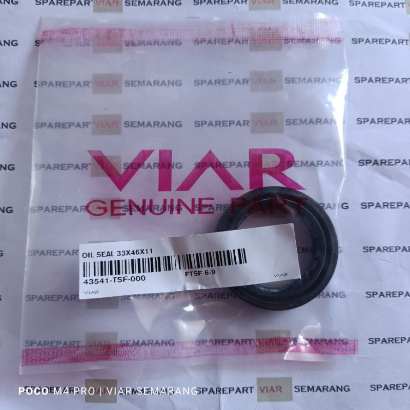 Seal shock viar cross x 150 SF. seal usd viar 150 SF (mesin tidur)