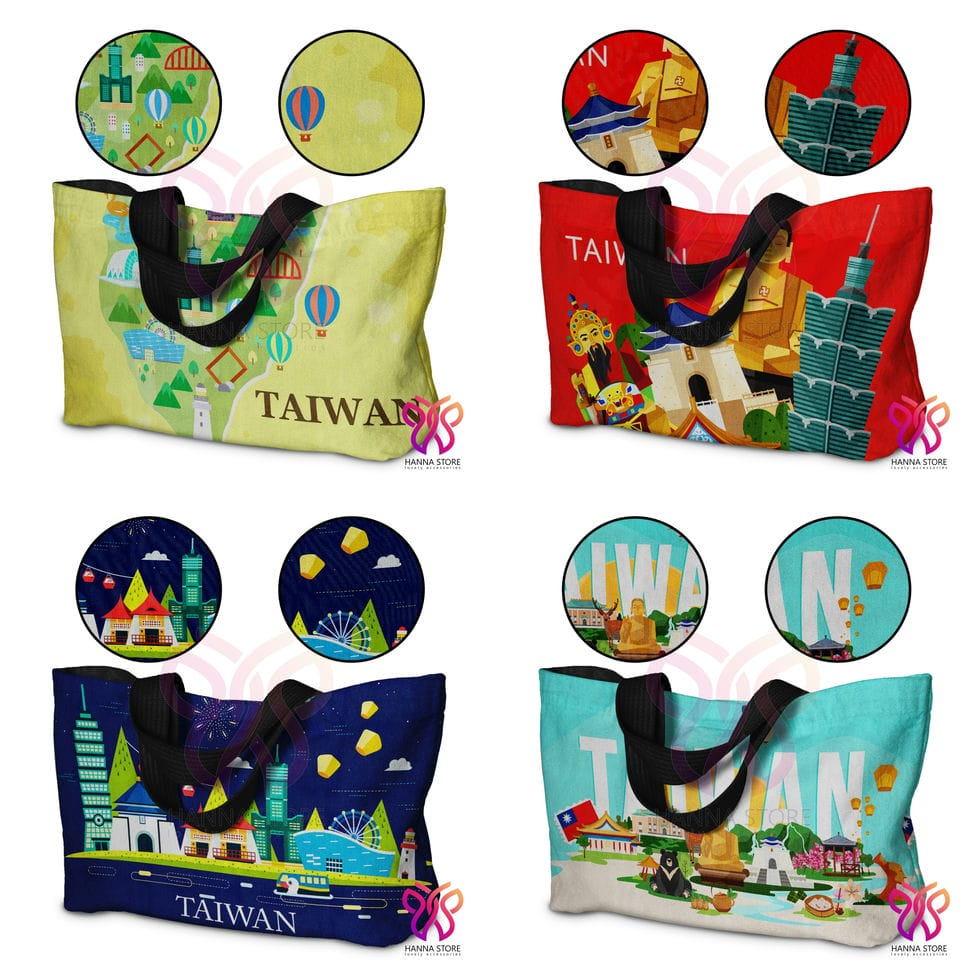 Tas Tote bag Souvenir Taiwan Taipei