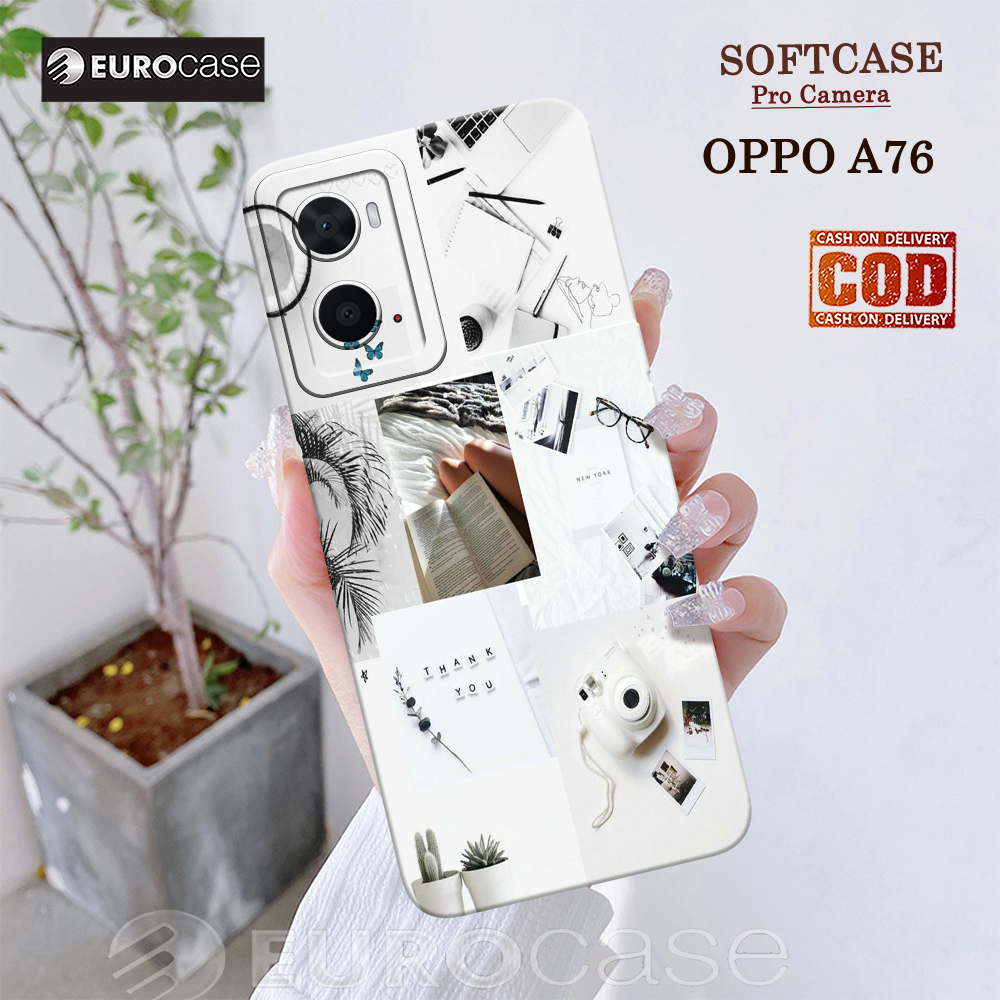 Casing Hp Oppo A76 - Fashion Case Aesthetic - Soft Case Hp Oppo A76 - Kesing Hp Oppo A76 - Softcase 
