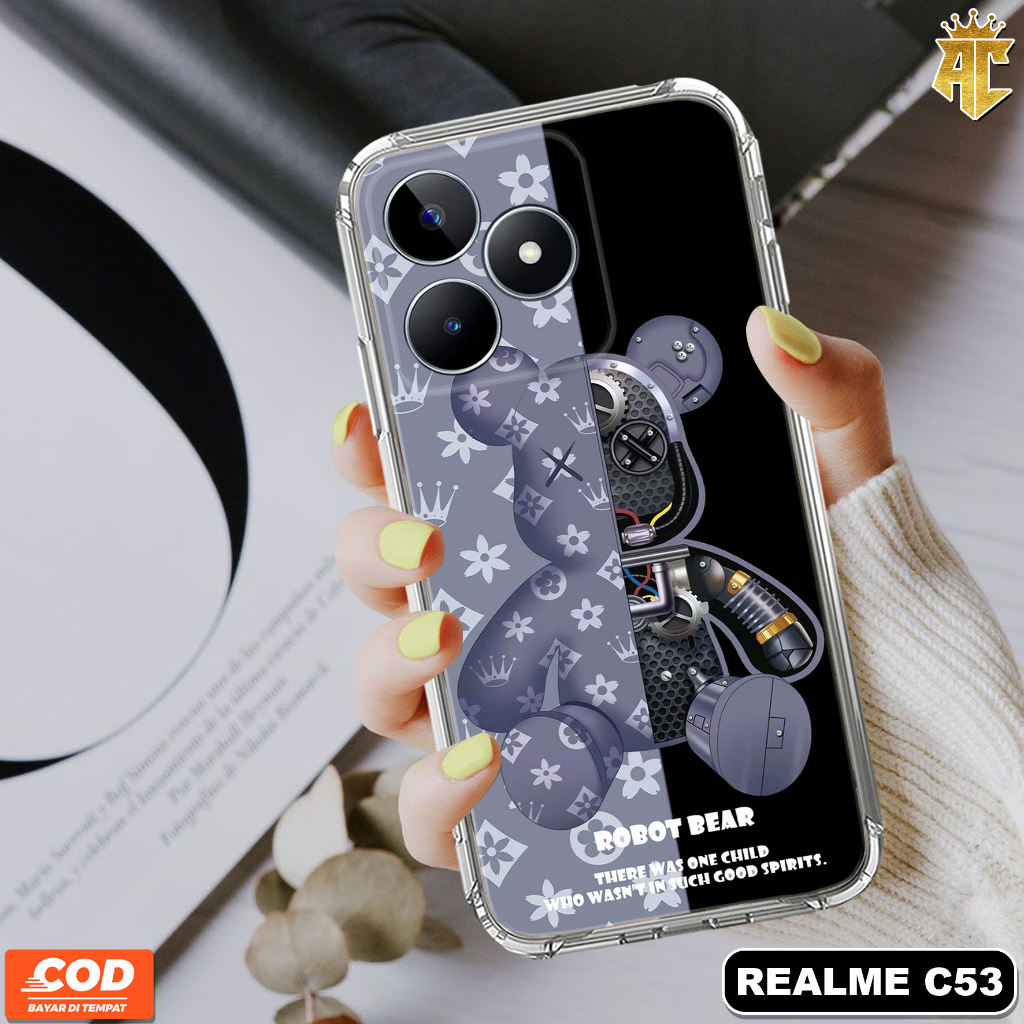 CASE REALME C53 - Casing REALME C53 Terbaru AERO STORE [ MOTIF 14 ] Silikon - Case Hp REALME C53 - C