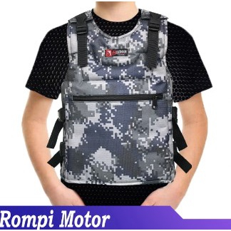 BARU  Rompi Motor Anak - Pelindung Dada Anak Anti Angin Eksklusif