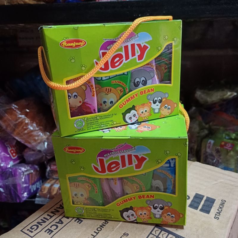 

Jelly Gummy Bean 1 pak isi 30 Pcs