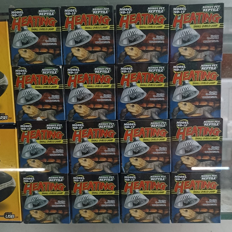 Lampu UVB / UVA 25 50 75 Watt 3.0 untuk iguana Kura torto