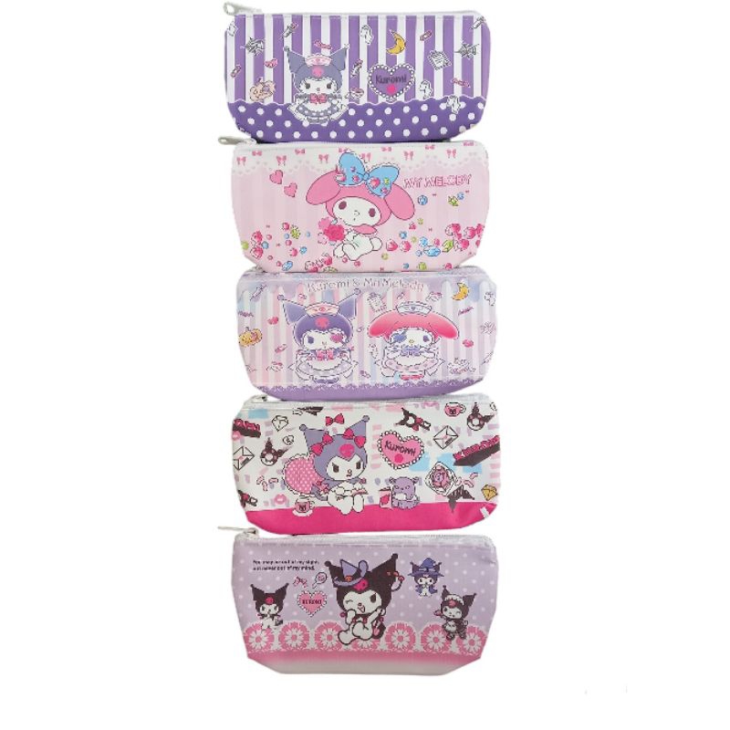 

Tempat pensil sanrio melody, kuromi/ Pencil case sanrio resleting melody, kuromi
