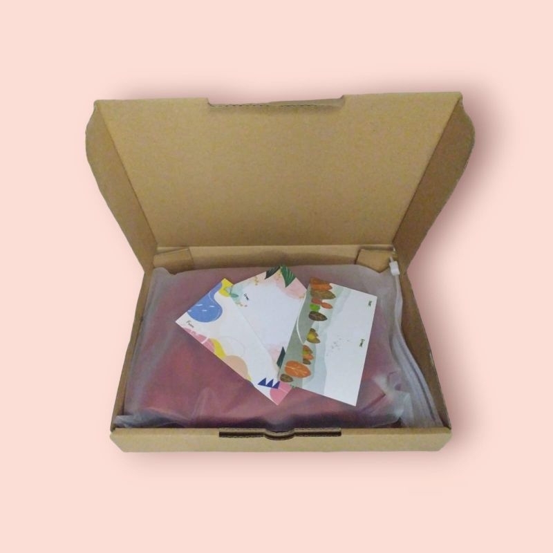 

tamabahan dus packing / box untuk kado / kotak kado dengan kartu ucapan