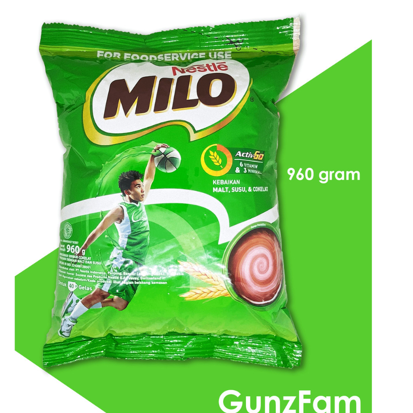 

Milo Nestle Activ - Go Active 960gr Minuman Coklat Bubuk