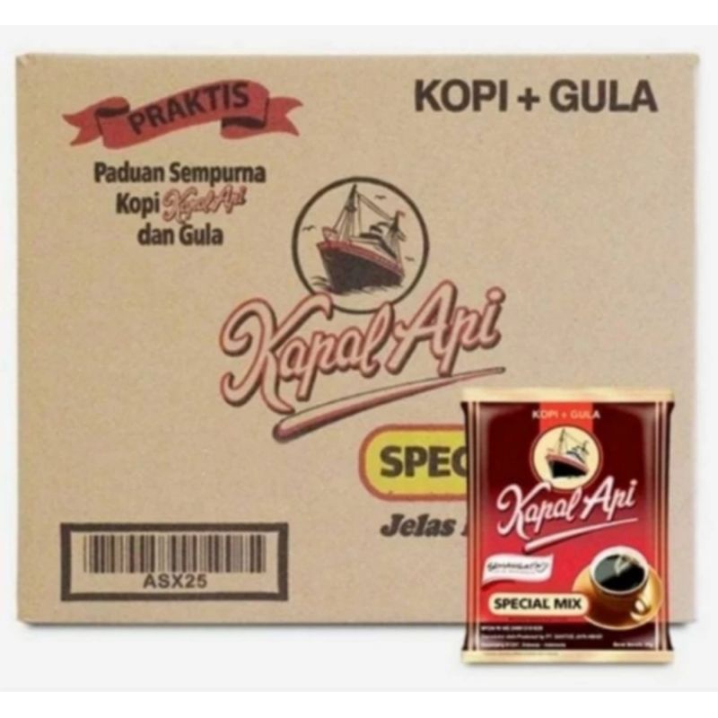 

Kopi Kapal Api Special Mix Renceng 24gr (isi 12 renceng)