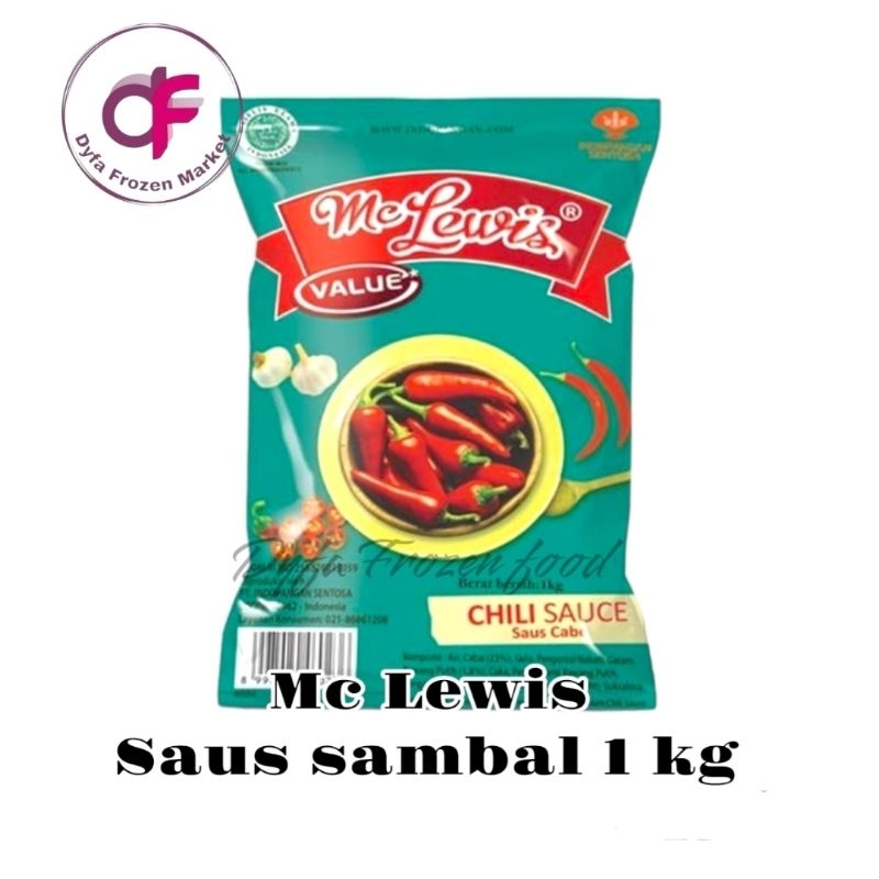 

Mc Lewis Saus Sambal 1 kg