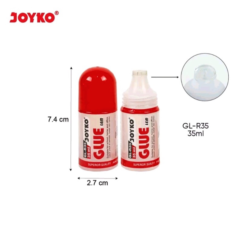 

Lem Joyko Liquid Glue GL-R35 Kertas Cair 35ml ( 35 ml )