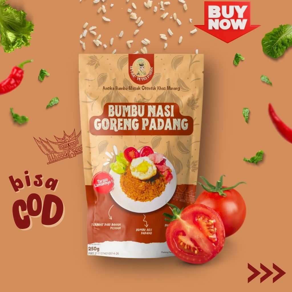 

Bumbu Nasi Goreng khas Padang Putri Paris