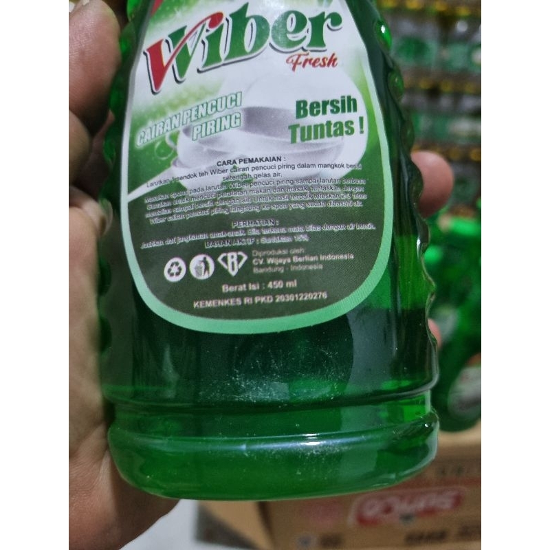 Cairan/Sabun Cuci Piring Aroma Jeruk Nipis Wiber fresh
