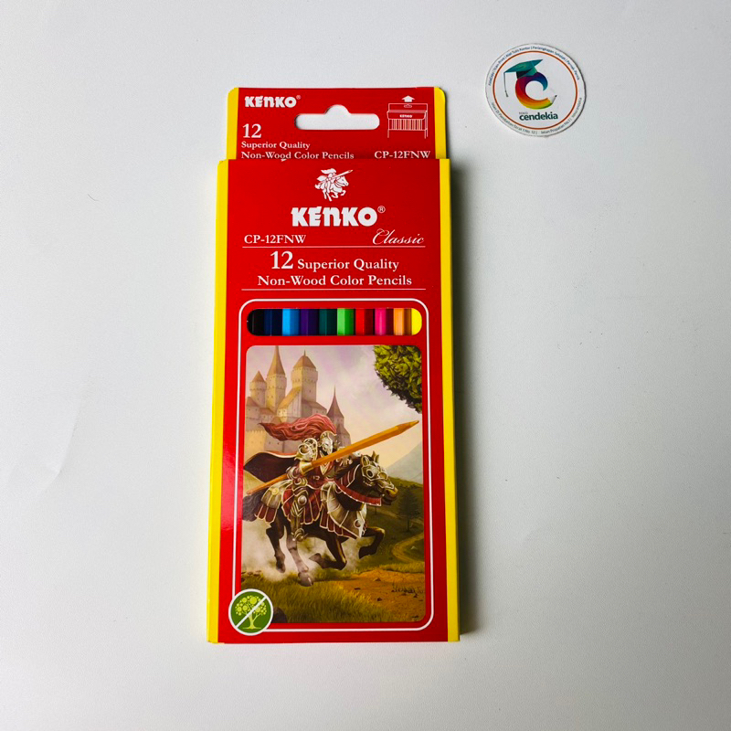 

Pensil Warna KENKO Classic CP-12F 12 Warna Panjang Color Pencil