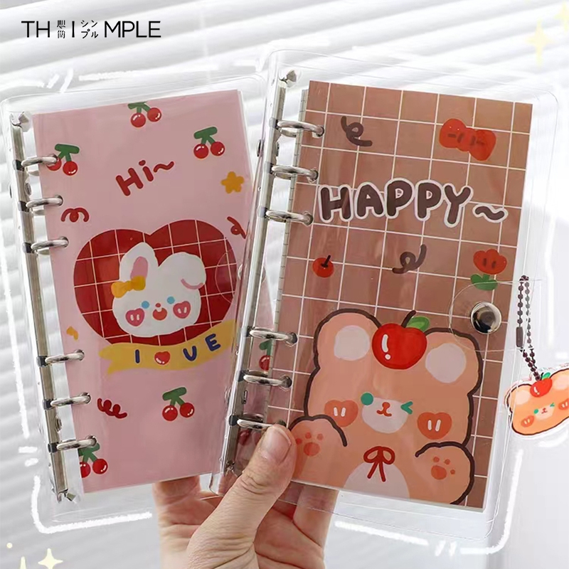 

100 lembar Binder note A6 cute rabbit/ Daily planner/ Agenda/ Journal-THIMPLE