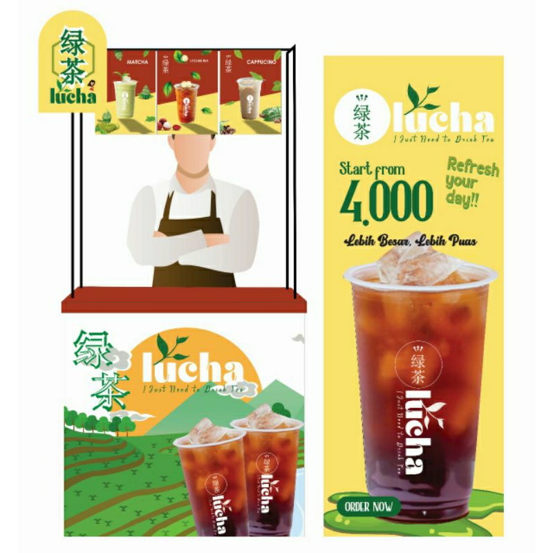 

PAKET BOOTH LUTCHA TEA