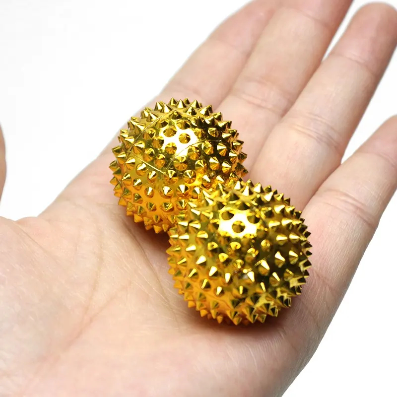 KS Bola Duri Magnet Kecil Bola Pijat Terapi Akupuntur Kesehatan Refleksi Tangan Stroke Mati Rasa