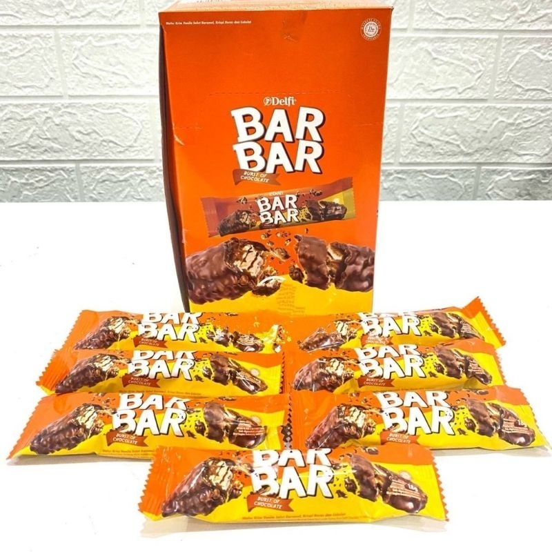 

Delfi Wafer Coklat Bar Bar Burst Of Chocolate Isi 24 Pcs