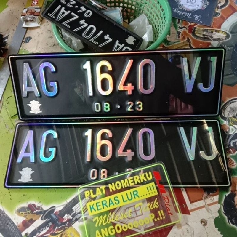 plat acrylic motor & mobil