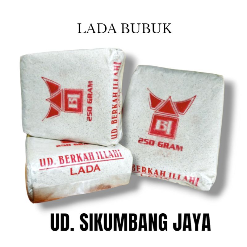 

Lada Bubuk (UD. Berkah Illahi) 250g