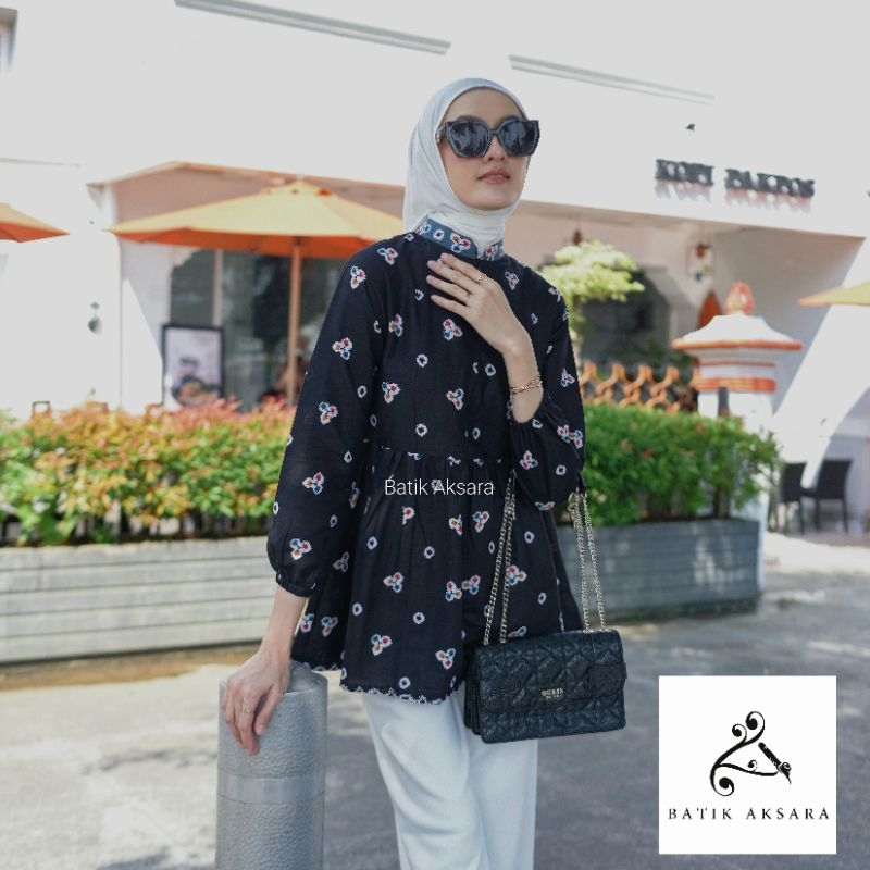 Blouse Jumputan Wanita / Atasa Jumputan Wanita / Jumputan Lengan Panjang