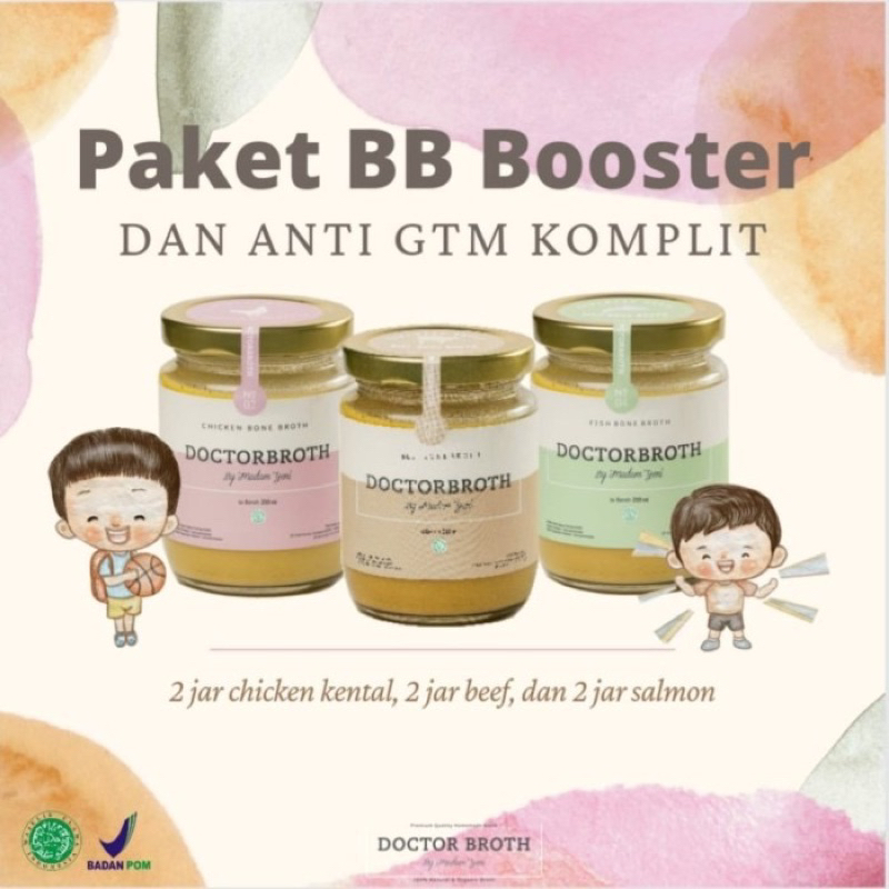 

Paket BB BOOSTER Doctor Broth 6 Jar