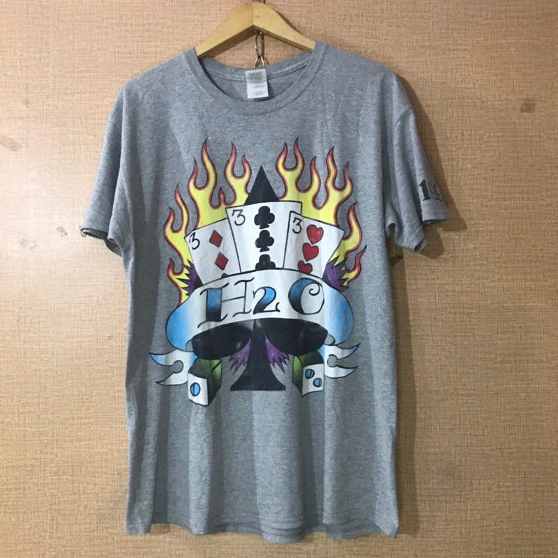 KAOS BAJU BAND HARDCORE H2O OFFICIAL MERCH ORIGINAL IMPORT ALBUM JUDGE NYHC