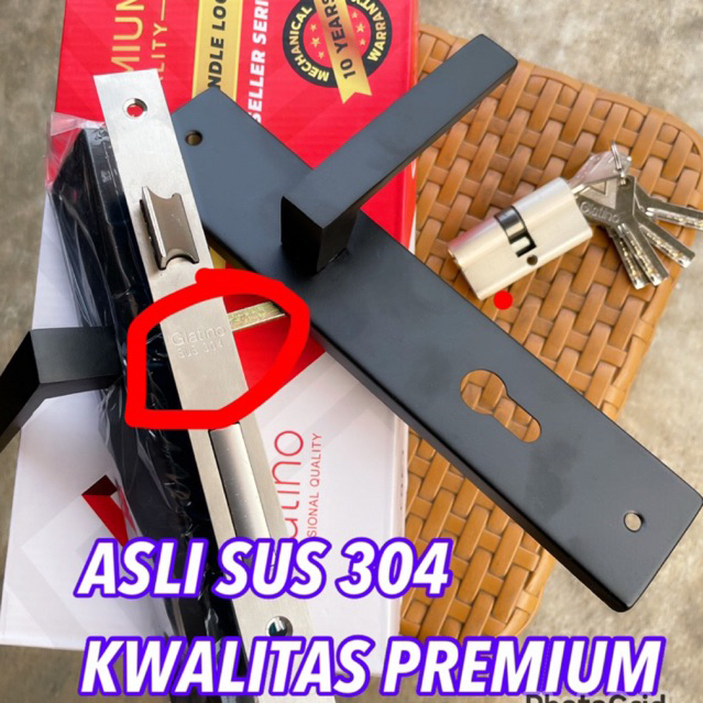 PROMO STOK TETBATAS KUNCI PINTU BESAR GARANSI 10 TAHUN/kunci pintu set,handle besar kunci  pintu lng