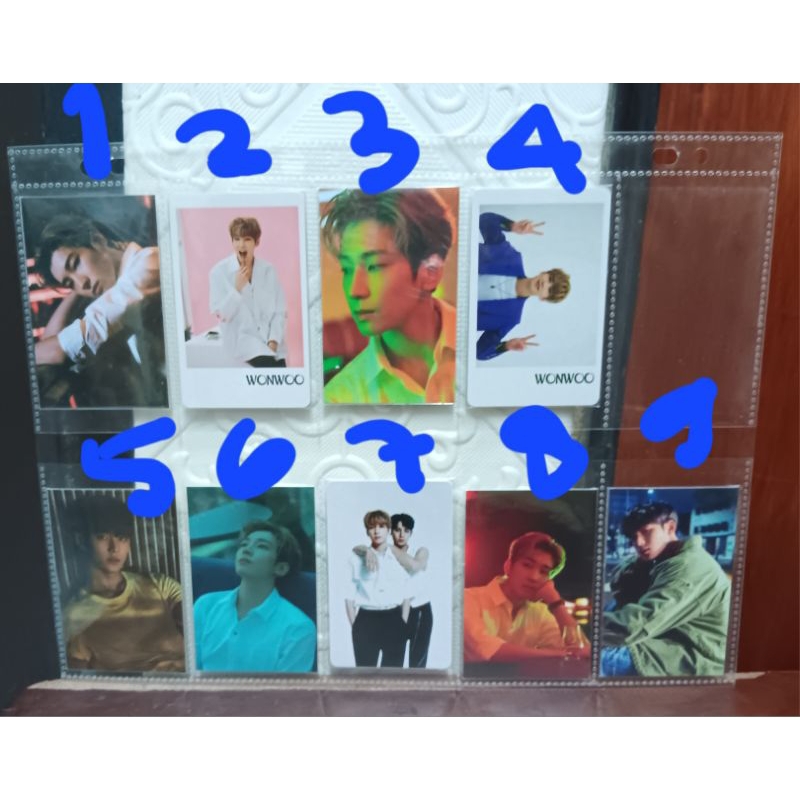 Seventeen Wonwoo x Mingyu - Bittersweet Photocard