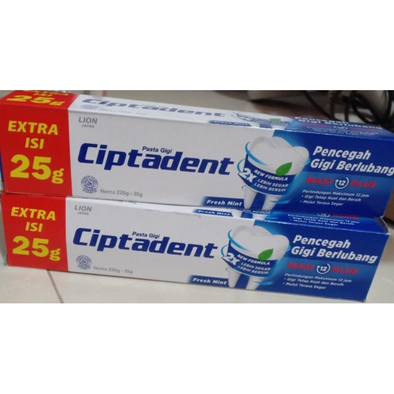 ciptadent pasta gigi 225 +25 gram