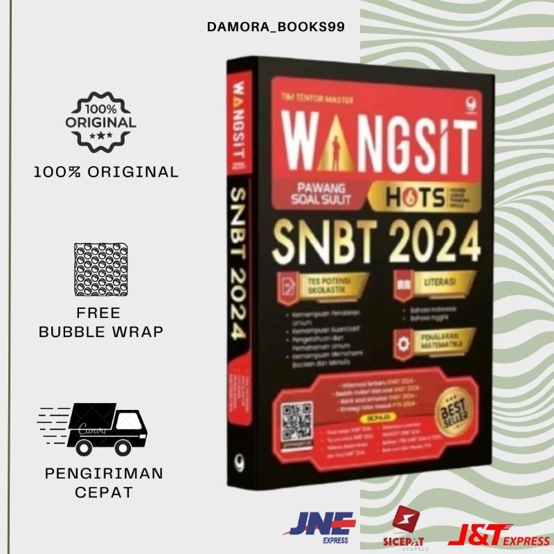 Buku Wangsit HOTS SNBT 2024 Persiapan Ujian SNBT 2024 Best Seller