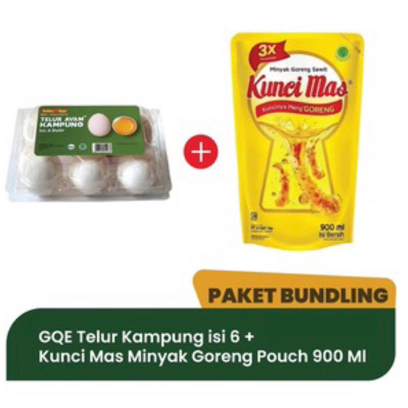 

GM Paket GQE Telur Kampung & Kunci Mas Minyak Goreng