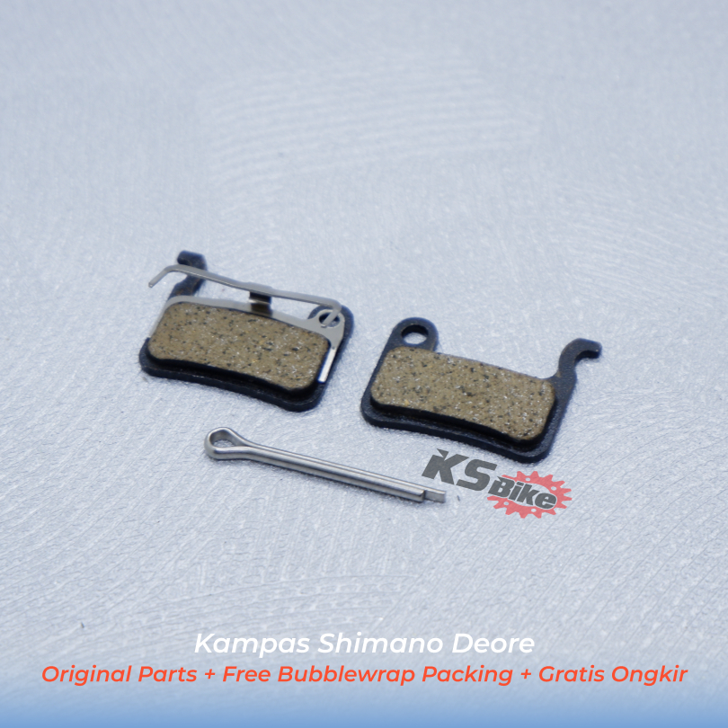 Kampas Rem Shimano Deore Brake Pad Sepeda Gunung Aksesoris Sepeda KS Bike Cirebon