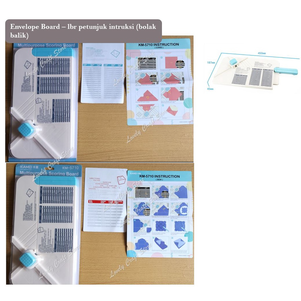 

2in1 Multipurpose Scoring Envelope Board