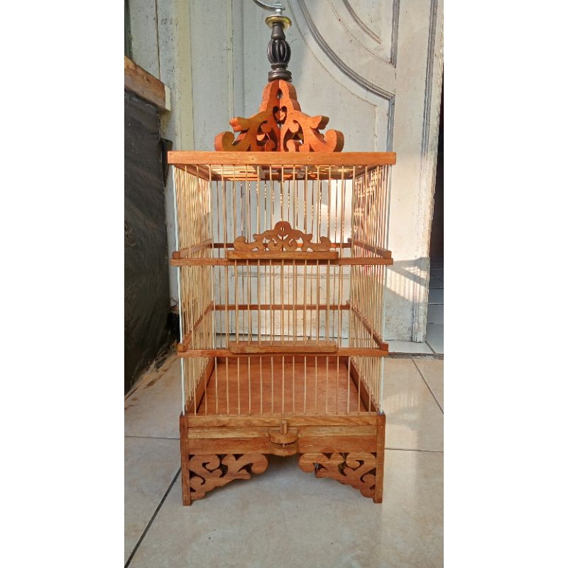 Sangkar pleci ambrukan