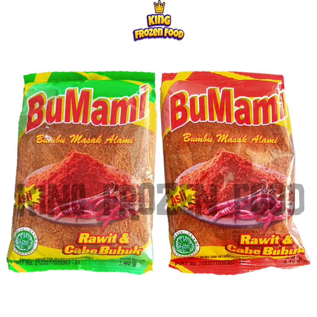 

Bumami 40G - Bumbu Masak Rawit & Cabe bubuk